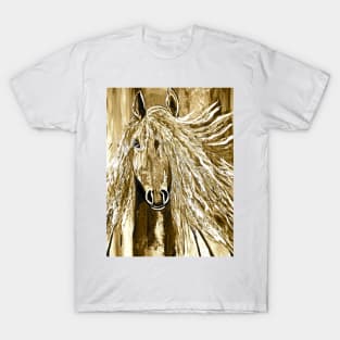 Wild Horse Abstract T-Shirt